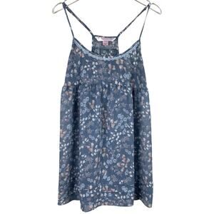 Victoria's Secret Angels XS Top Babydoll Floral Sheer Coquette Feminine Y2K